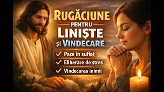 Rugăciune completă pentru liniște, pace și vindecare interioară | Eliberare de stres, frică și griji