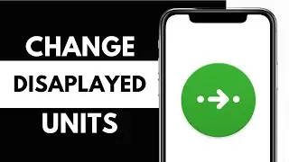 How can I Change the Units Displayed in Citymapper