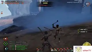 Last Oasis Season3 - #89 : Challenging your Nibiran Axe. (Small scale PvP clip)