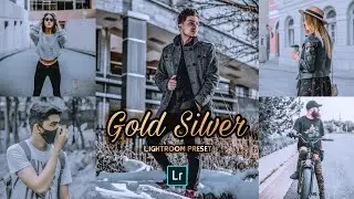 Gold Silver Lightroom preset || Lightroom preset 2021 || Mobile lightroom editing || WuH Editz