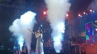 Ankita Bhattacharya live stage function effects | co2 Jet & co2 blower stage effects |