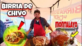 “La birria de chivo MÁS BRUTAL 🤯 Patita, espaldilla y puro sabor michoacano”