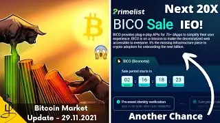 Huobi Next Primelist Token - Biconomy - BICO 20X Potential - Bitcoin Market Update - Crypto Tamil