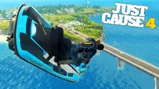 DESTROYING BLACK HAND & CREATING A FLYING JETSKI in Just Cause 4!