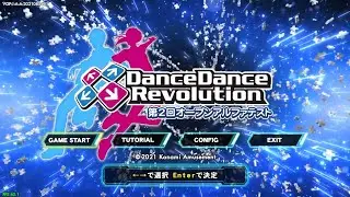 DanceDanceRevolution 2nd Open Alpha Test Gameplay (With Raretech's DDR Pad)