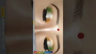 Independence day 👀 eye makeup look//#shortvideo #subscribe #share