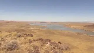 Lake Lahontan from Lahontan Peak!