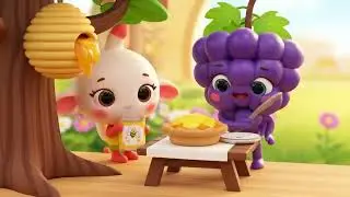 Cute Fruit Sensory Fun: Litchi & Orange with Bees and Honey 🍓🐝🍯 | Active Sensory Kids