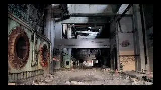 ABANDONED ANCIENT COAL POWER PLANT! (Part 1, IN DA HOOD) college project
