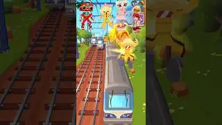 who is Best character🤔 Ginger bot🆚 Onihime chill bill🆚 Ballerina 🆚 F. Tricky #subwaysurfers #shorts