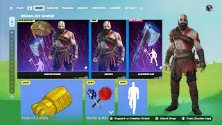KRATOS SKIN + LEVIATHAN AXE PICKAXE RETURN RELEASE DATE IN FORTNITE ITEM SHOP 2026!