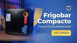 Review completo: Frigobar Compacto Preto Porta Revers&iacute;vel de 47L da Philco | Melhor Compra