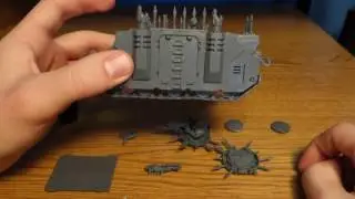 Magnetized Chaos Space Marine Rhino for Warhammer 40k