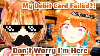Kiara's Debit Card Failed But Senpai Carrying😎[Takanashi Kiara/Hololive]