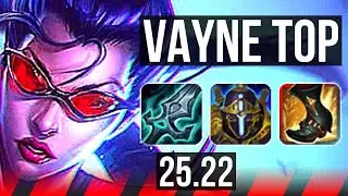 VAYNE vs IRELIA (TOP) | KR Master | 25.22