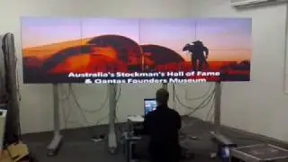 Spyder Demo on a plasma wall
