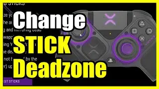 How to Adjust the DEADZONE to ZERO on Victrix Pro BFG Controller on Control Hub App (Thumbsticks)