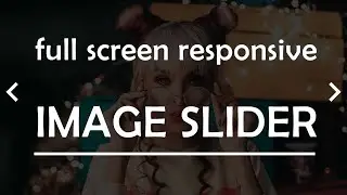 Full Screen Responsive Automatic Image Slider | swiperjs