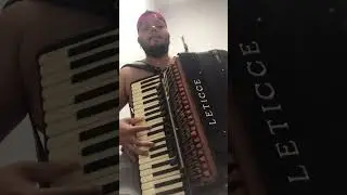 Base de sanfona! M&uacute;sica &ldquo;prote&ccedil;&atilde;o de tela&rdquo; Acordeon Leticce mega 6L 🙏🏼