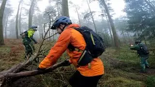 Peak District💯 Downhill session with Tasty Tech Addicts MTB 👍👊. Voodoo Bizango Carbon..