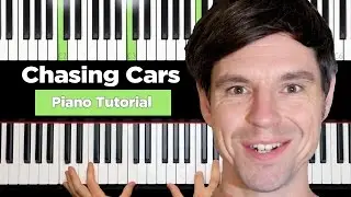Chasing Cars - Snow Patrol - Piano Tutorial - Klavier lernen