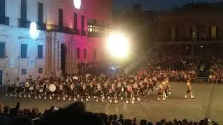 Valletta Military Tattoo 2019 (4) Pipes and Drums