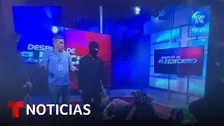 Lo &uacute;ltimo sobre el asalto al canal TC Televisi&oacute;n en Ecuador por encapuchados armados