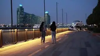 Virtual Walk In Dubai Creek Jaddaf Waterfront | Palazzo Versace Dubai | D1 Tower Jaddaf Waterfront
