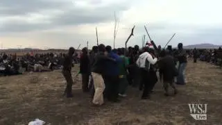 Lonmin Miners March After Massacre
