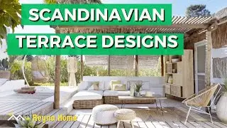 Scandinavian Terrace Designs Balcony Terrace Design Ideas
