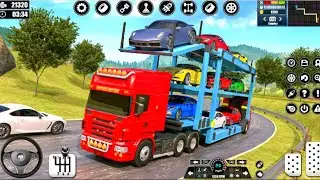 US Car Transporter Game 3D - Police Car Transporter Game - Android Gameplay #game