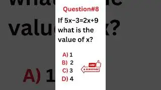 I Solved This SAT Math Problem in SECONDS - #SAT #SATMath #USA