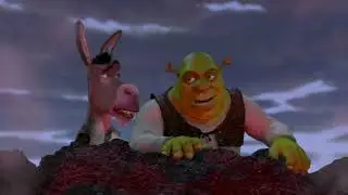 Shrek doesn't fear the high ground  | Meme