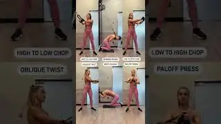 Cable core exercises #shortsfeed #shortsvideo #shorts