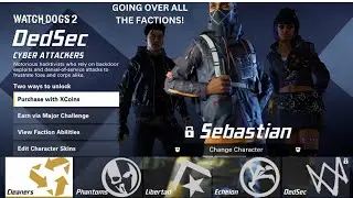 GOING OVER ALL THE XDEFIANT FACTIONS AND HOW TO UNLOCK THE DEDSEC FACTION!