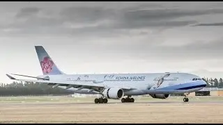 China Airlines Inaugural Flight 26th October 2015