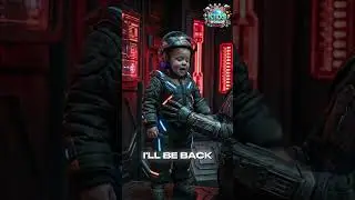 Baby Terminator 🤖🍼 | Tiny Cyborg | &ldquo;I&rsquo;ll Be Back&hellip; After Nap!&rdquo; 😂 | #Cute #Baby #Shorts