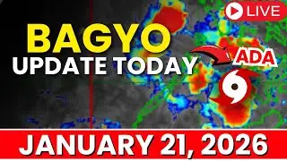 Bagyo Update Today January 21, 2026 | Low Pressure Area in the Philippines Today Update