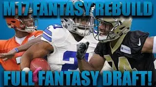 Madden 17 Draft Franchise | Rebuilding the Detroit Lions! Full Fantasy Draft! W/ 2017 Rookies!