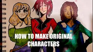 10 Tips For Drawing/Designing Original Characters