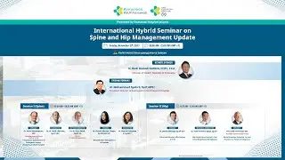International Hybrid Seminar on Spine and Hip Management Update