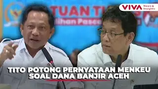 Polemik Dana Banjir Aceh: Tito Bantah Sindiran Purbaya