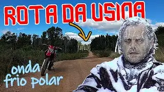 Essa estrada leva pra um lugar incrível 🏭 - CONGELEI na onda de frio polar ❄️❄️