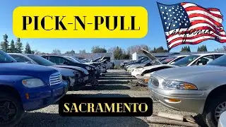 VLOG:Pick-n-Pull  🇺🇸 в SACRAMENTO -CALIFORNIA February 2024