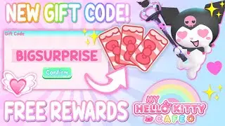 NEW MYSTERY CODE OUT FREE REWARDS! LIMITED TIME FURNITURES & BIRTHDAY!⭐My Hello Kitty Cafe ROBLOX