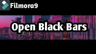Crop Opening Transition Effect || Opening Black Bars Filmora9 Tutorial