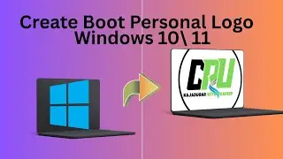 How To Create Boot Personal Logo in LAPTOP💻 & PC🖥 #computer
