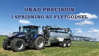 &Ouml;kad precision vid spridning av flytg&ouml;dsel