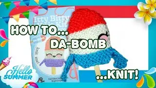 Five Below | Itty Bitty Knit Kit | Knit Kit | Da-Bomb | How to