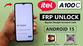 iTel A100c (A6611L) FRP Unlock/Bypass Google Account Lock - Free Tool 100% Working - 2026